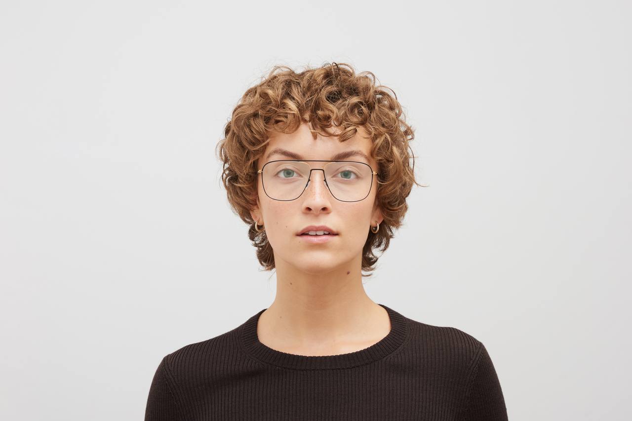 Mykita STEEN Silver∕Superblue