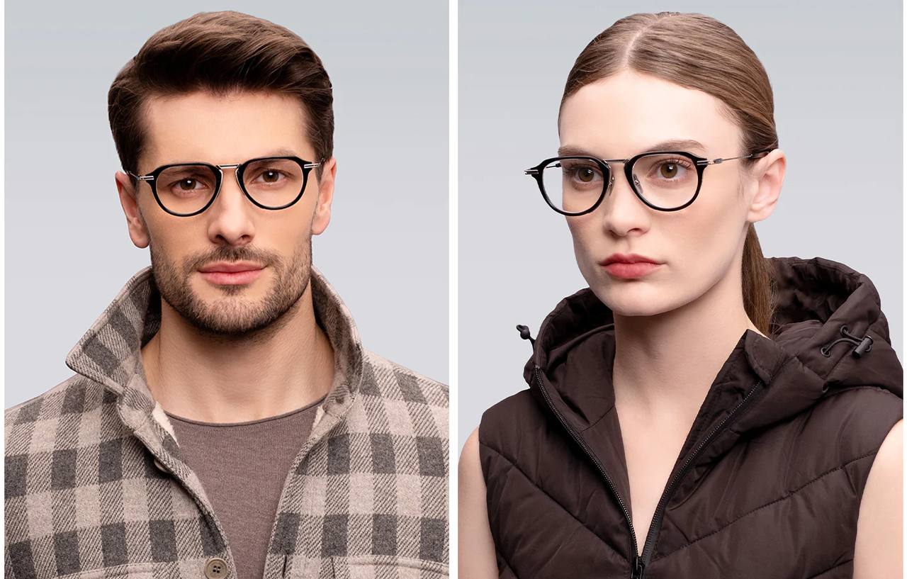 DITA - ALTRIST Ink Swirl - Antique Silver w/Clear