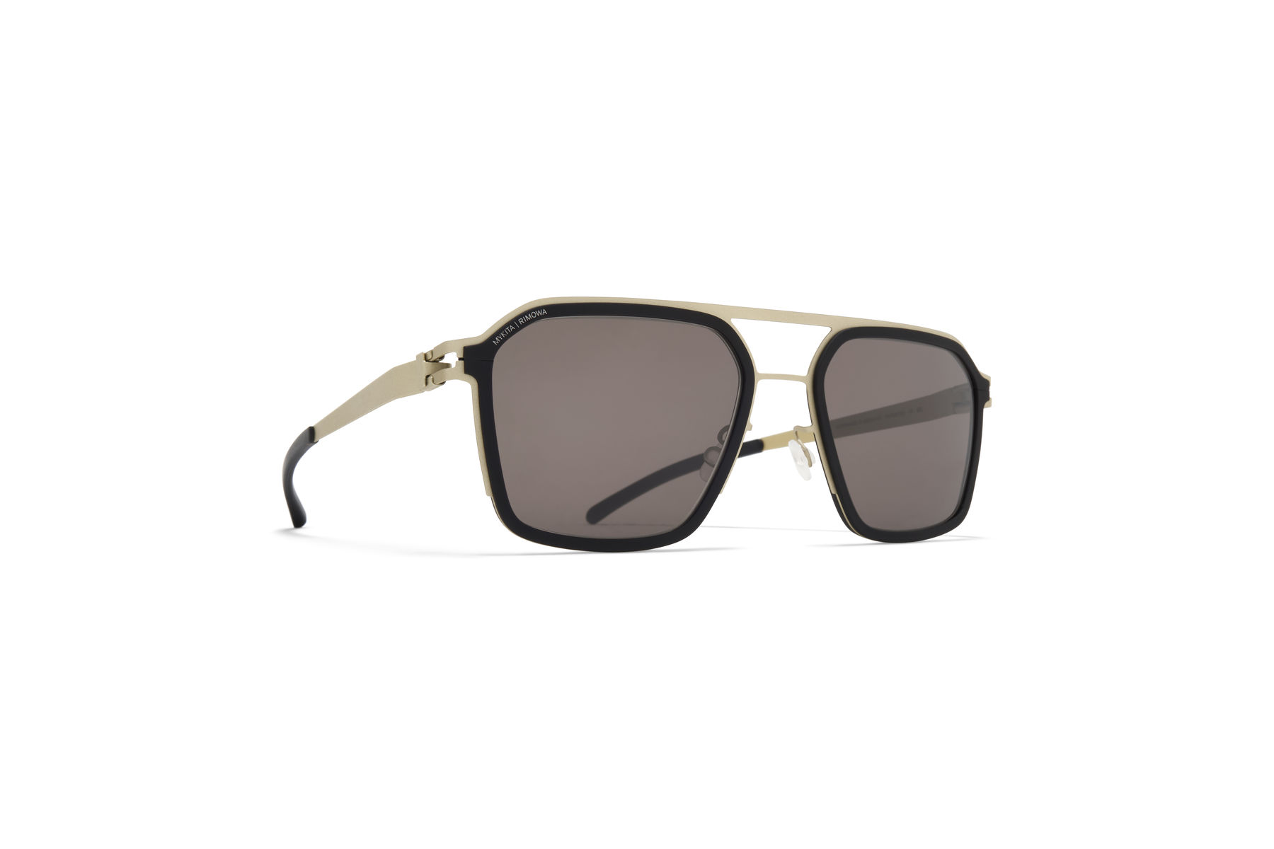 MYKITA RIMOWA MR003 AL3 Titan/Black Brown Solid