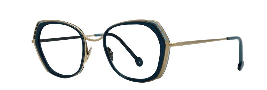 Nathalie Blanc Diane Brushed Gold/Blue 621