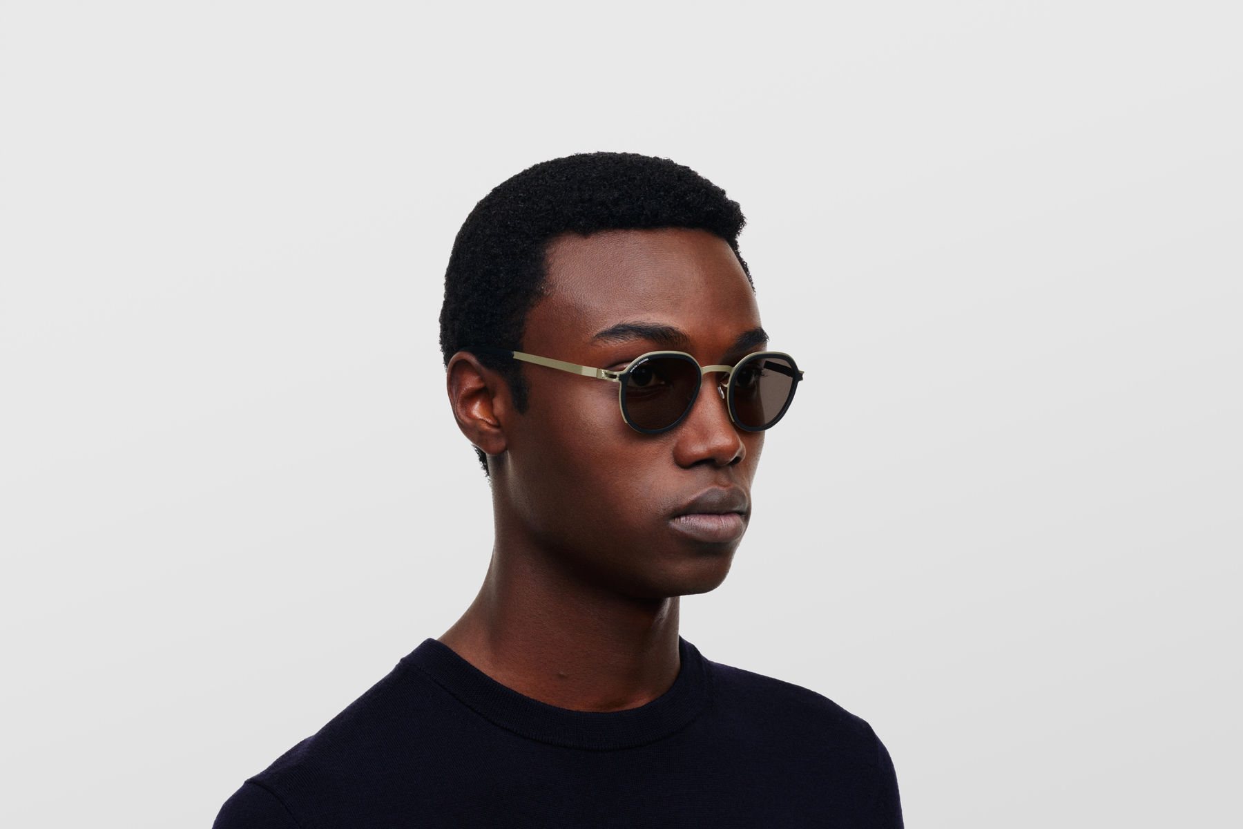 MYKITA RIMOWA MR001 AL3 Titan/Black Brown Solid