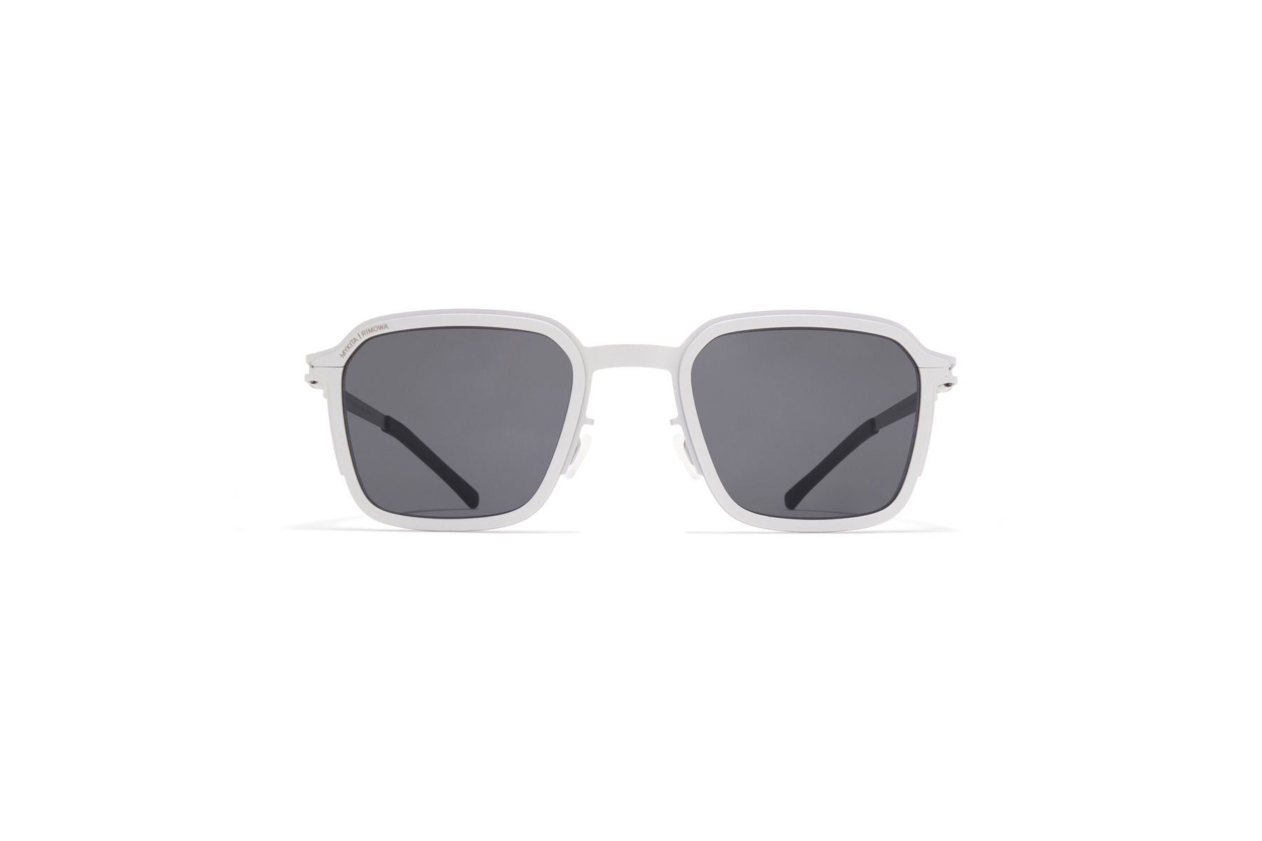 MYKITA RIMOWA MR002 AL2 White Silver/Silver Darkgrey Solid