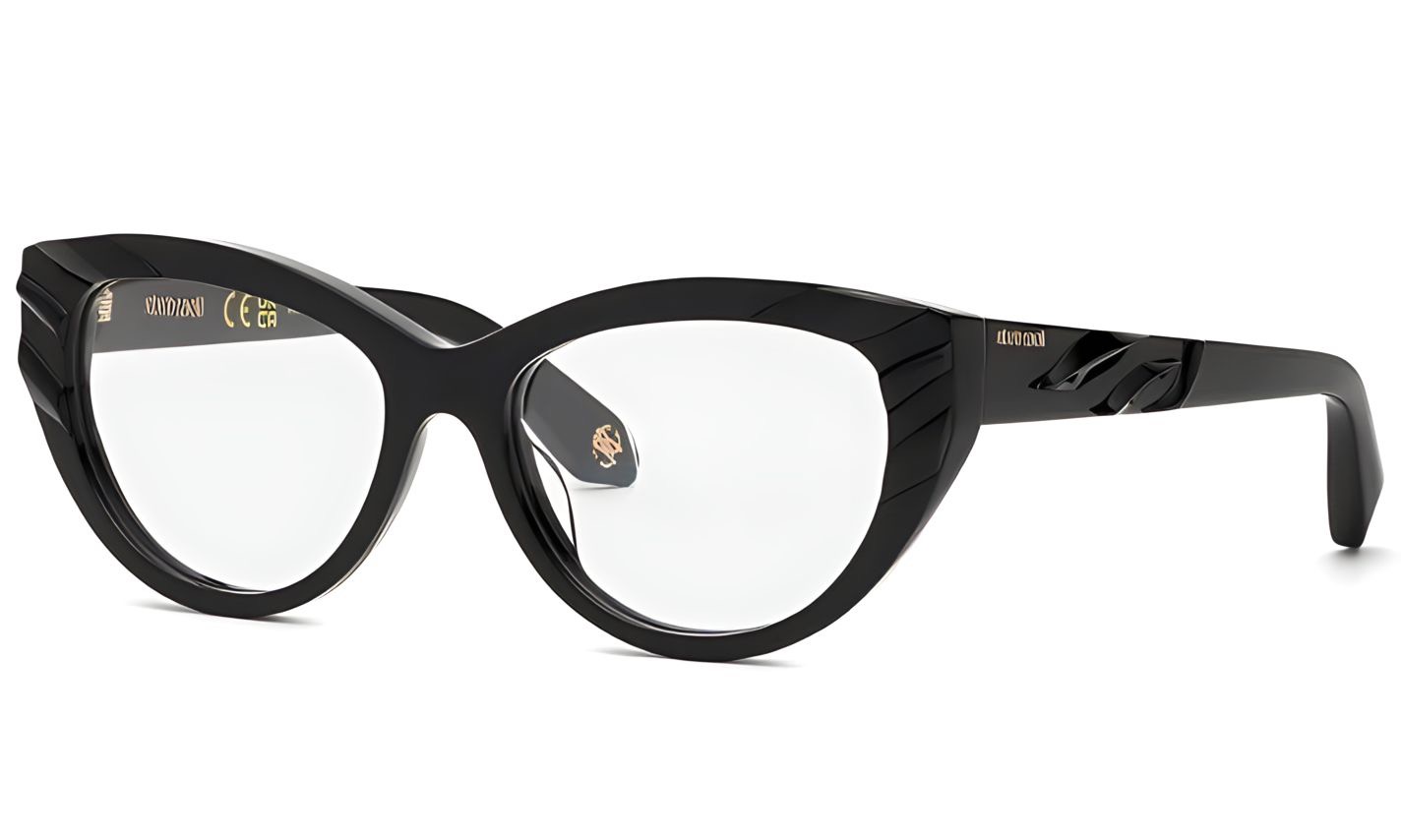 Roberto Cavalli VRC024S, Shiny Black