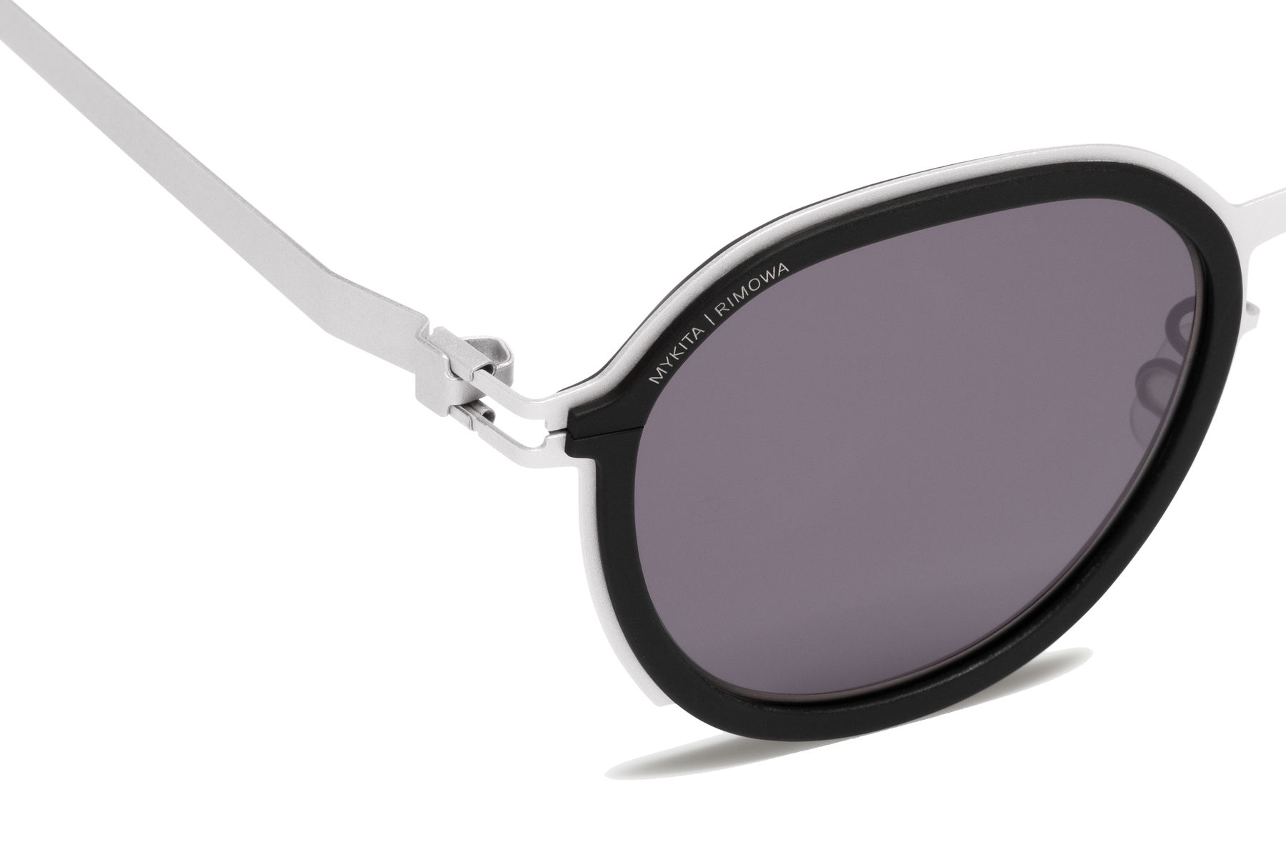 MYKITA RIMOWA MR001 AL1 White Silver/Silver Darkgrey Solid