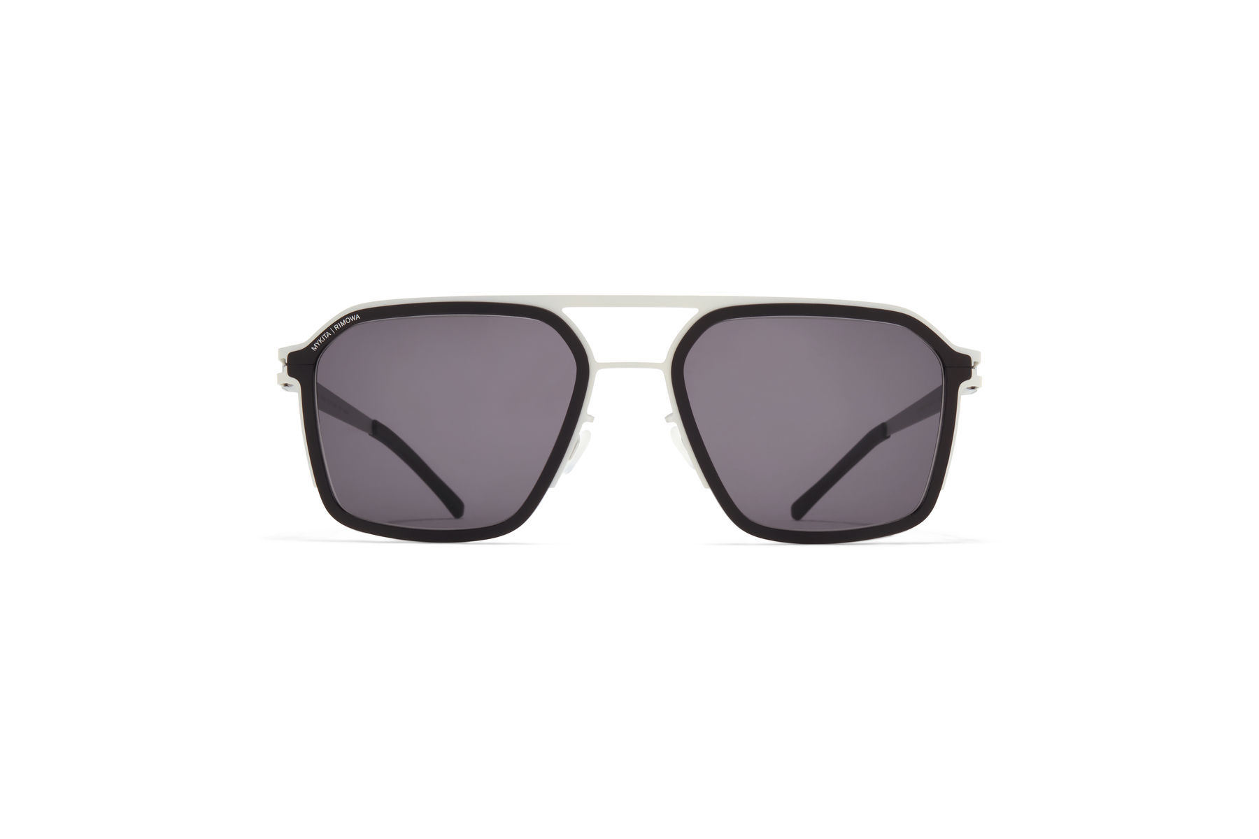 MYKITA RIMOWA MR003 AL1 White Silver/Silver Darkgrey Solid