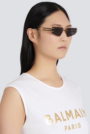 Balmain FIXE, gold-Matte Black-black