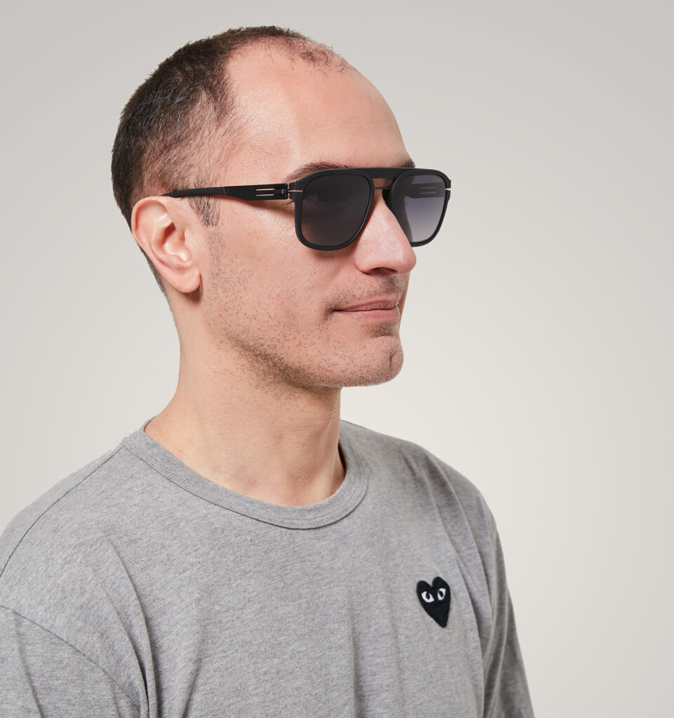 Ic-berlin IB Bigspin Graphite-Burgundy Black Mirrored