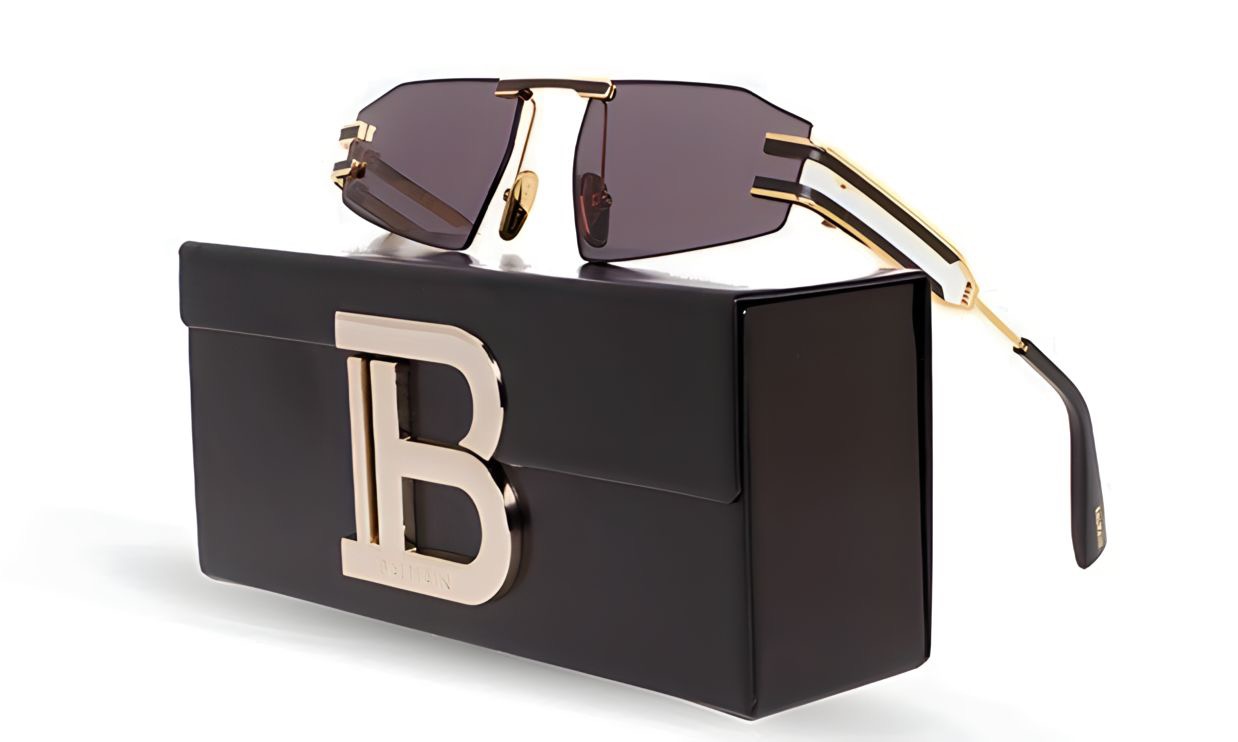 Balmain FIXE, gold-Matte Black-black