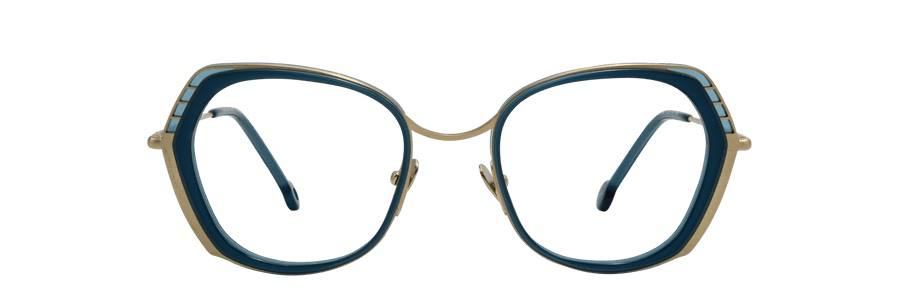 Nathalie Blanc Diane Brushed Gold/Blue 621