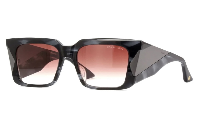 Dita DYDALUS Ink Swirl Brushed Black Iron