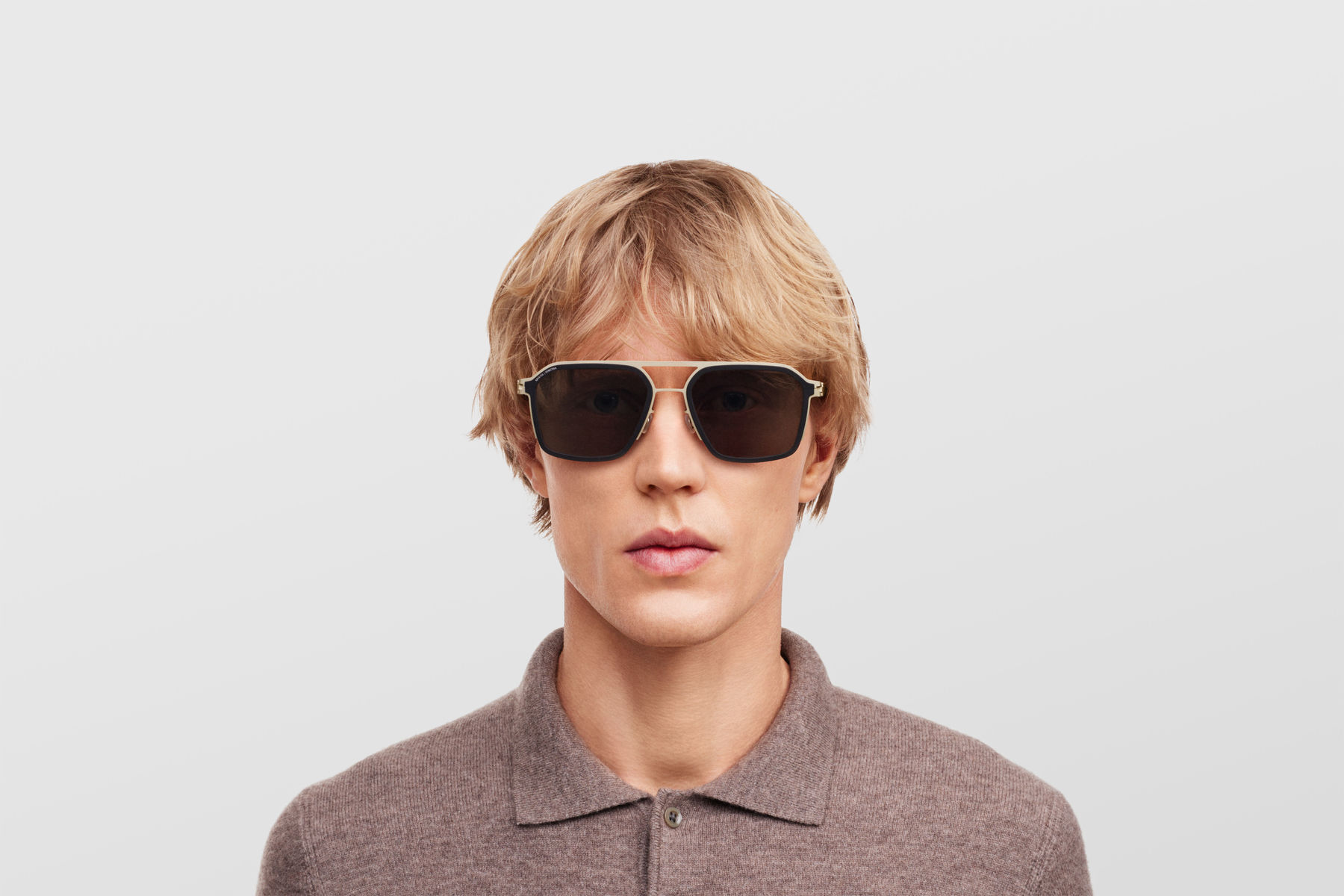 MYKITA RIMOWA MR003 AL3 Titan/Black Brown Solid