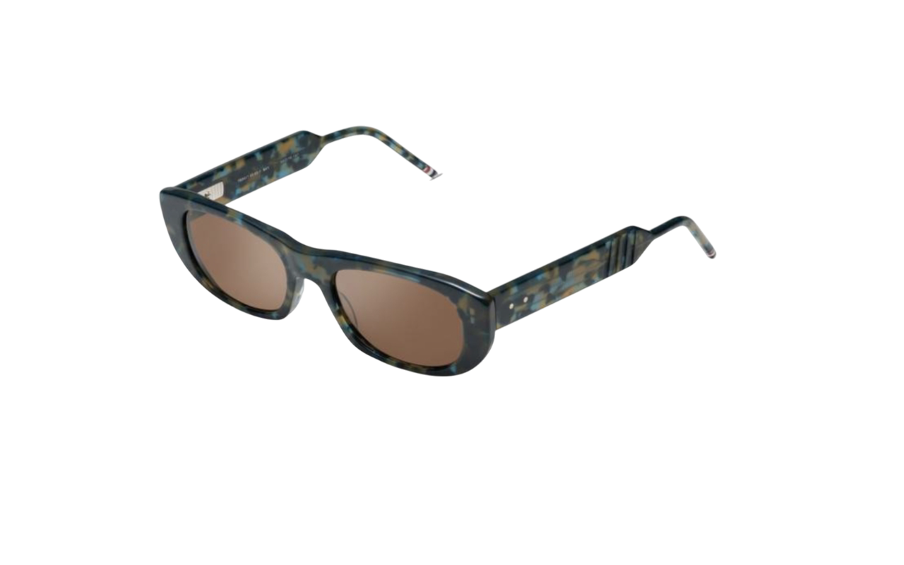 Tom Brown TB 417 Navy Tortoise Dark Brown