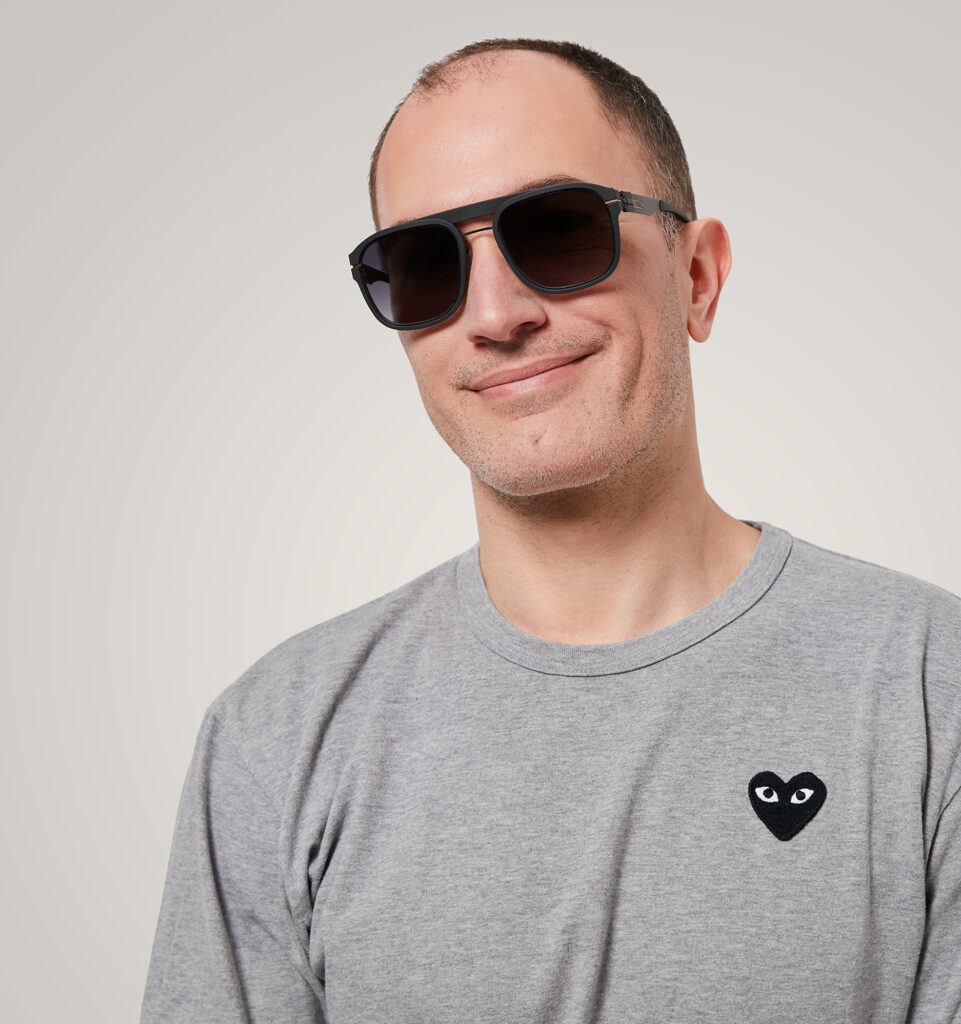 Ic-berlin IB Bigspin Graphite-Burgundy Black Mirrored