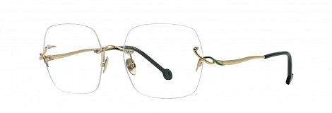 Оправы Nathalie Blanc Catherine Gold Palladium/Dark Green 297