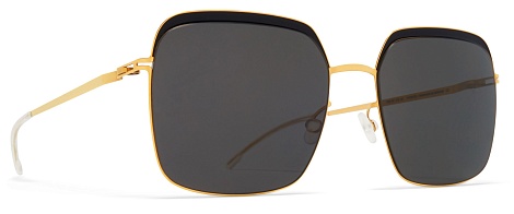 Солнцезащитные очки Mykita Dalia Gold/Jet Black 167
