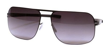 Солнцезащитные очки Ic! Berlin F-10 Wannsee (flex) Black Black to Grey