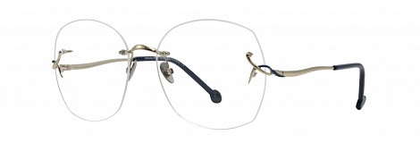 Оправы Nathalie Blanc Catherine White Gold/Navy Blue 298