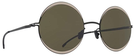 Солнцезащитные очки Mykita Iris Black/Sand 404
